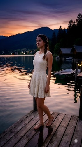Kleid festlich beige - 🔝,