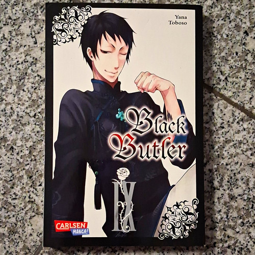 Carlsen manga black - manga,