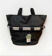 KLICKfix 0309S City-Tasche – Reisenthel Bikebasket, Schwarz, Oval 34x31x17,5 cm