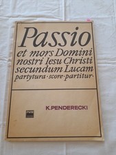 Penderecki passio mors - penderecki,