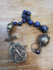 Rosenkranz+Kruzifix + SCHÄDEL +Lapis+ Todlein, Vanitas + 18. Jhd.