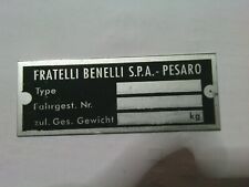 Fratelli Benelli Pesaro Schild