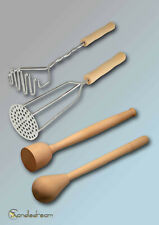 Stampfer aus Holz u Metall