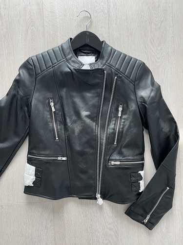 Mango lederjacke - mango,