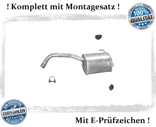 Endschalldämpfer für ford - endschalldämpfer,