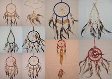 Dreamcatcher Leder Traumfänger Windspiel Mandala Perlen Träume Kinder Geburtstag