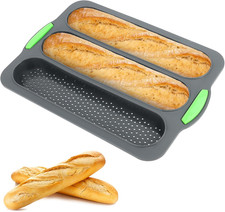 Baguette Backform, Brötchen