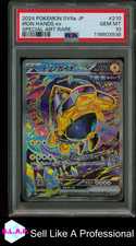 IRON HANDS EX SPECI4L ART RARE POKEMON JAP SV8A-TERASTAL FEST EX 2024 210 PSA 10