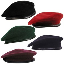 BW Bundeswehr Commando Barett Baskenmütze Army Mütze schwarz rot grün o. blau