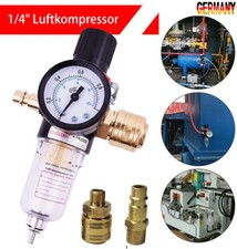 Druckminderer Druckluft Wartungseinheit Wasserabscheider Öler Filter Kompressor.