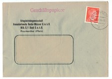 DR Brief - Kronenkork Werke Frankenthal Bender - Wössner GmbH - o 1944