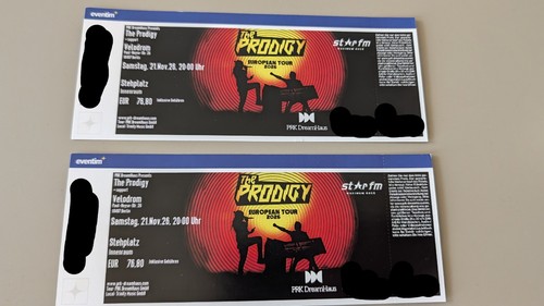 Konzertkarte the prodigy - konzertkarte,