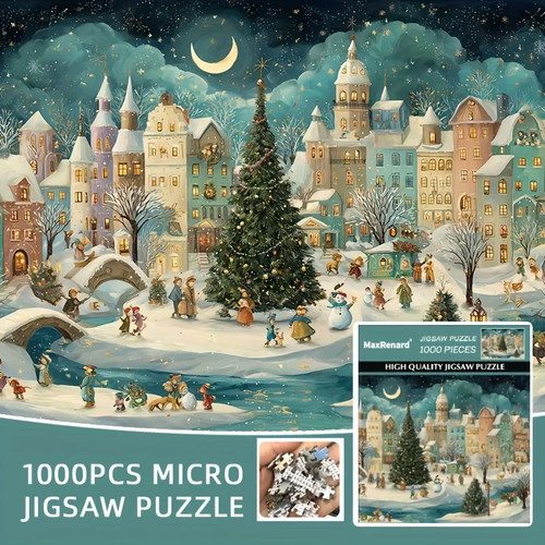 Holz puzzle weihnachtsmotiv - holz-puzzle,