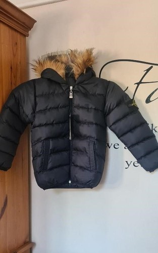 Neue schwarze puffa jacke - puffa-jacke, mit