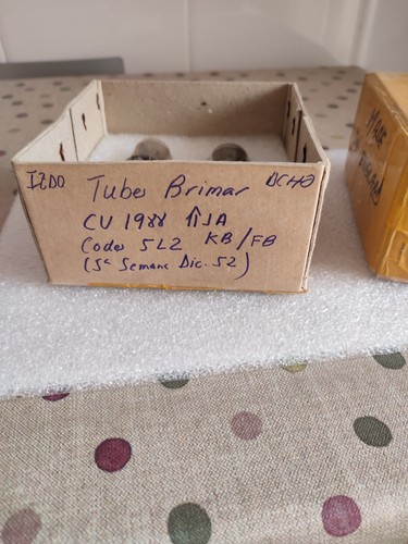 Tubes brimar cv1988 6sn7 - 2, cv1988/6sn7