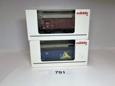 Märklin  HO 2 tlg  48926 Kühlwagen Söhnlein Rheingold, 46097-02 gedeckter Güterw