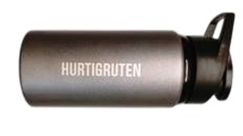 Hurtigruten alu trinkflasche - 2,