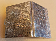 Vintage, Sterling silbernes Zigaretten Etui 925