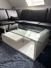 wohnzimmer Glastisch