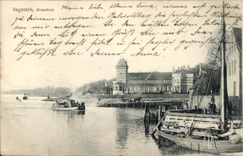 Vegesack hansestadt bremen - ak,