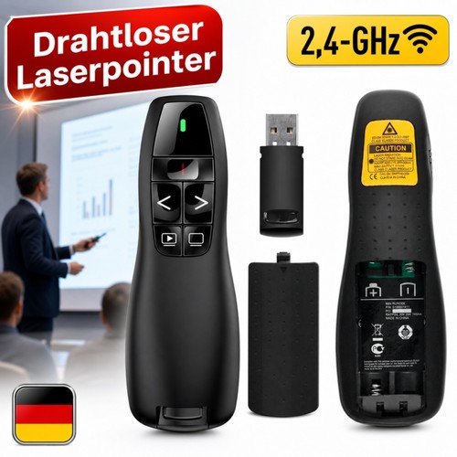 Presenter wireless ghz - presenter, roter