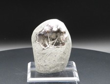 Skolezit auf Quarz in