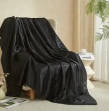 Kuscheldecke 220x240 Schwarz