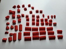 Lego Dachsteine rot 45° div