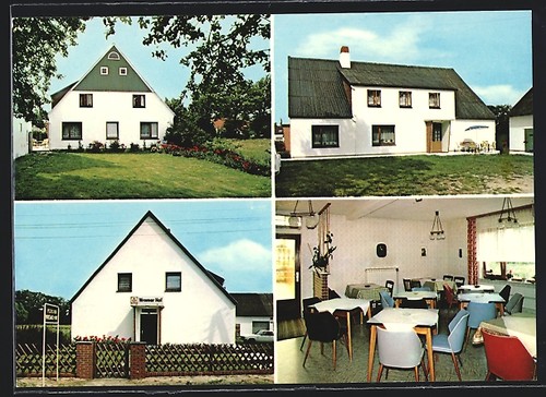 Ansichtskarte wremen nordsee - ansichtskarte,