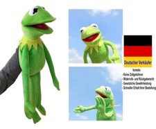CMF - Kermit der Frosch Plüsch Handpuppe 60 cm Puppe Figur Plüschtier