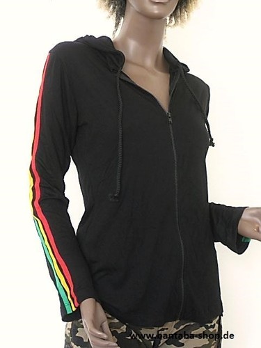 Shirt jacke mit kapuze - ,