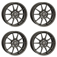 4 Autec WIZARD Felgen 7,5x17 5x100 GUN für VW New Beetle Polo Fox Bora Golf IV T
