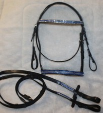 " STRASS " Leder Reittrense +