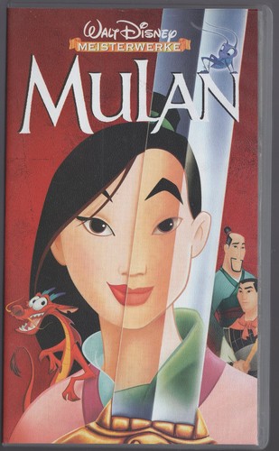 010 mulan vhs kassette - 010, mulan,