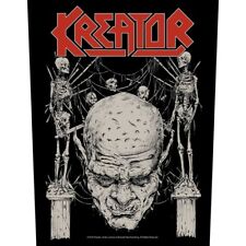KREATOR BACK PATCH : SKULL AND