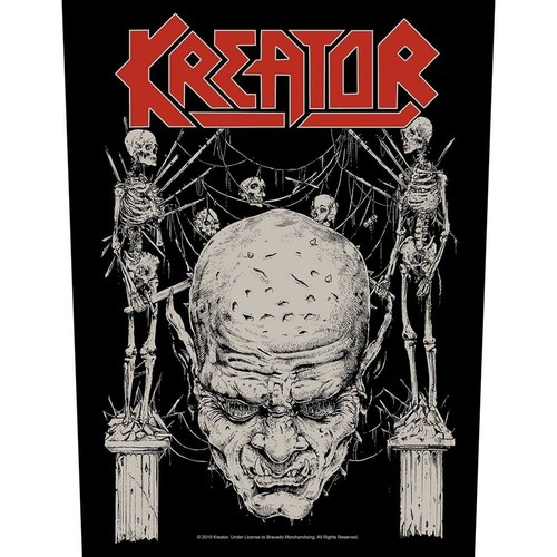 Kreator back patch skull - :, and