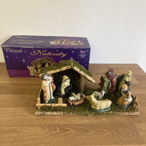 Vintage keramik krippe - vintage, 8