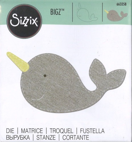 Sizzix bigz die narwhal - sizzix,