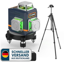 3x360° Laser | Selbstnivellierend | 30h Akku