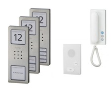 Siedle Sprechanlage Basic Audio 1-4 Teilnehmer CA812/ CAB850 Freisprech Hörer 