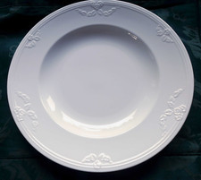 Villeroy & Boch Fiori weiss Suppenteller 24 cm NEUWERTIG / 13 da / Essteller