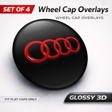 Audi Radnabenkappen Aufkleber