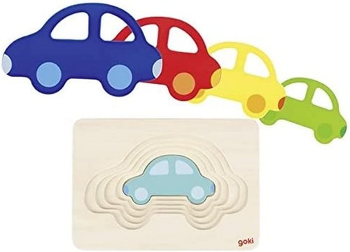 Schichtenpuzzle auto - schichtenpuzzle,