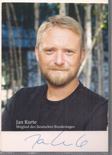 Autogramm jan korte - autogramm,