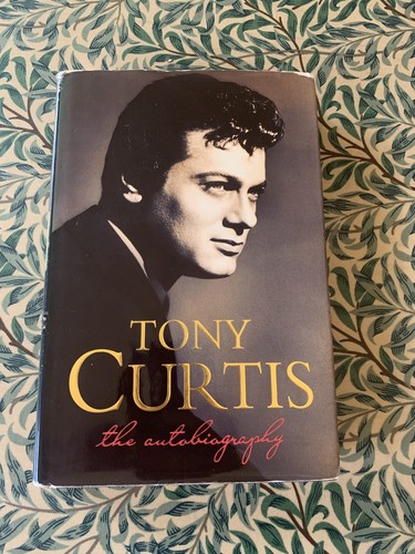 Tony curtis signed book - signed, the