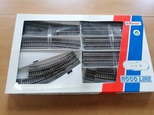 Roco 42011, Gleisset, Bettungsgleis, Bogenweiche/Weiche Rechts + Gerade G1