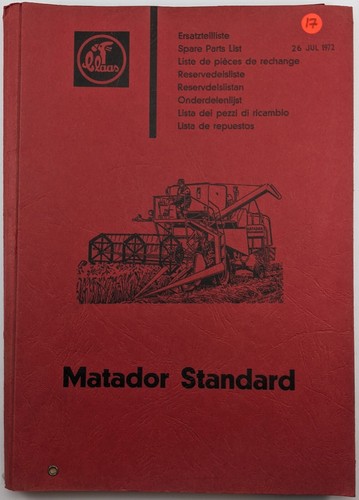 Original claas matador - original,