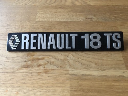 Emblem original renault ts - original,