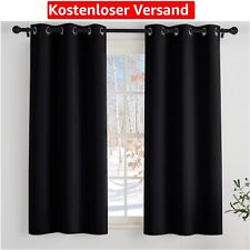 Blickdichte Bistrogardinen 2er