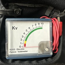 Weidezaung Voltmeter Modell 8203 Tester Analoog Phoenix P35